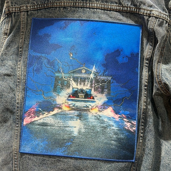 Back to the future denim jacket —- special piece - Picture 6 of 6